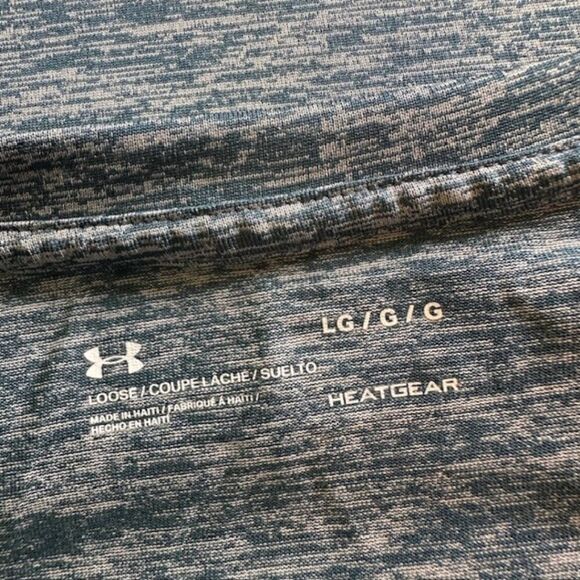 Under Armour Women's Large Teal Long Sleeve Active Wear Shirt - Picture 3 of 5